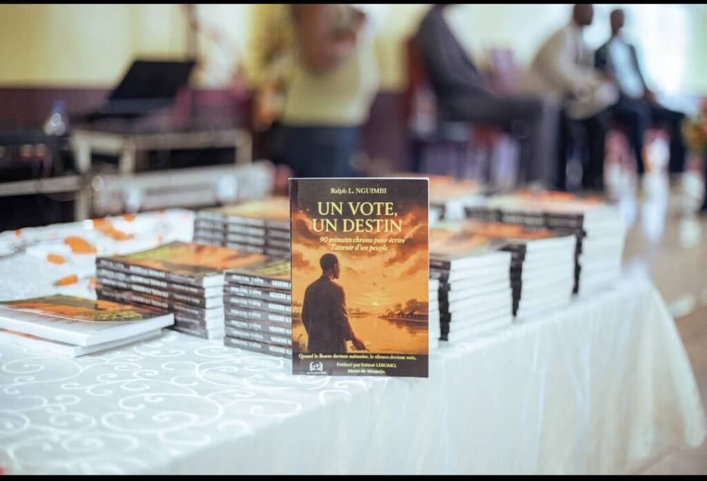 BRUNCH LITTERAIRE GABON Edition la voix du livre ROMAN Un vote, un destin